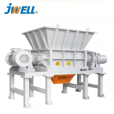 ماشین بازیافت پلاستیک زباله JWELL خردکن پلاستیکی دو شافت