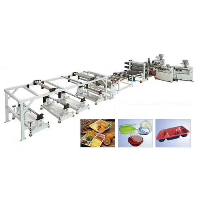 خطوط اکستروژن ورق اکسترودر توئین اسکرو PET PLA