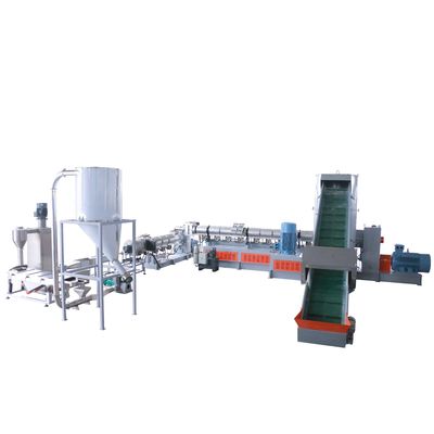 LDPE BOPP فیلم پلاستیکی بازیافت سه دستگاه گلوله سازی یکپارچه ماشین