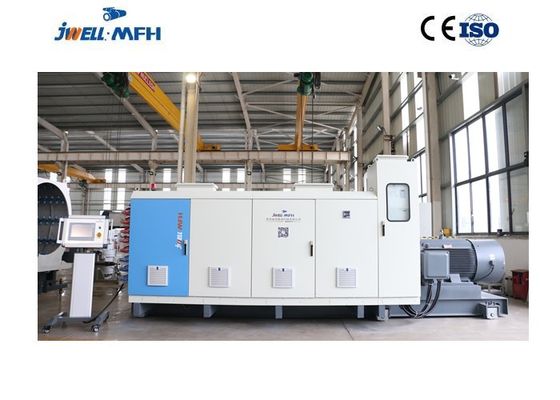 110kw PP PE دستگاه اکستروژن لوله برای محافظت از کابل مایع شیمیایی