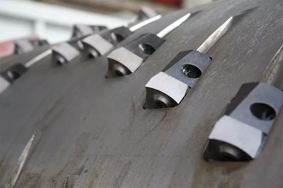 خردگر بازیافت پلاستیک 1000kg H 30kw HDPE PVC برای ضایعات پلاستیک
