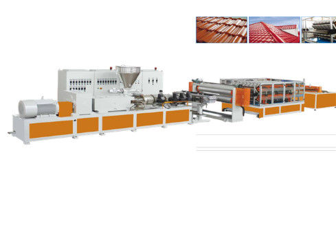 ماشین اکستروژن پروفیل PVC کاشی رزین مصنوعی JWELL PVC ASA PMMA