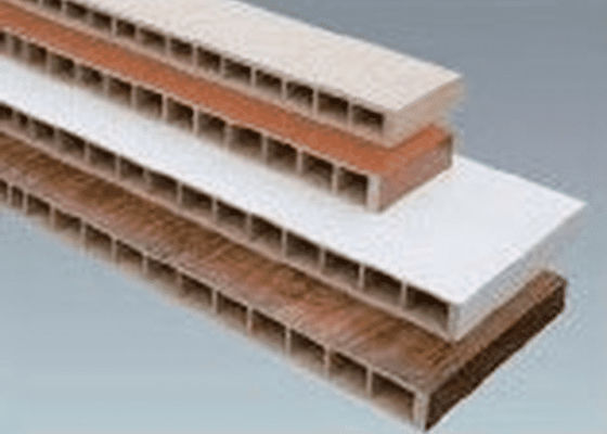 37kw Wpc Board Wood PP PE ماشین ساخت درب پلاستیکی