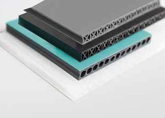 Cross Line Plate PC PE Pp Hollow Sheet خطوط اکستروژن