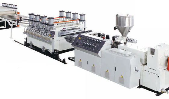 JWELL PVC Semi Skinning Co Extrusion Foam Wpc PVC Board Board Machine