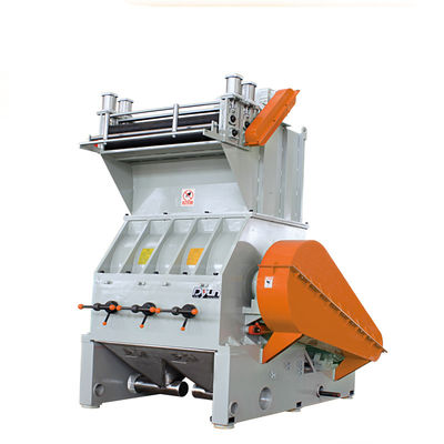 ماشین بازیافت زباله پلاستیک 500kg / H PET PP PVC PS PC Plate Shredder