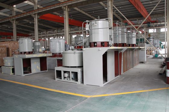میکسر ترکیبی پودر پلاستیک PVC WPC مخلوط CE Color