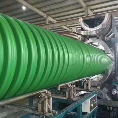 دستگاه ساخت لوله های HDPE PP PVC دستگاه اکستروژن لوله Dwc