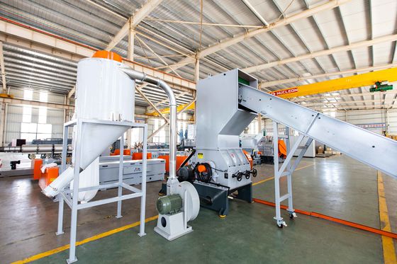 HDPE PVC PP قطر بزرگ لوله خردکن لوله خرد کننده دستگاه خرد کن