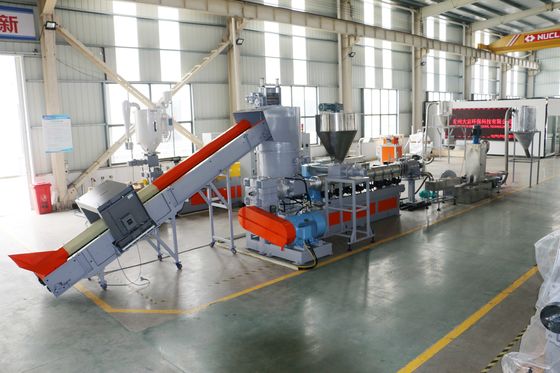 LDPE BOPP فیلم پلاستیکی بازیافت سه دستگاه گلوله سازی یکپارچه ماشین