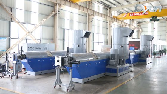 LLDPE HDPE OPP فیلم بازیافت سه دستگاه گرانول یکپارچه